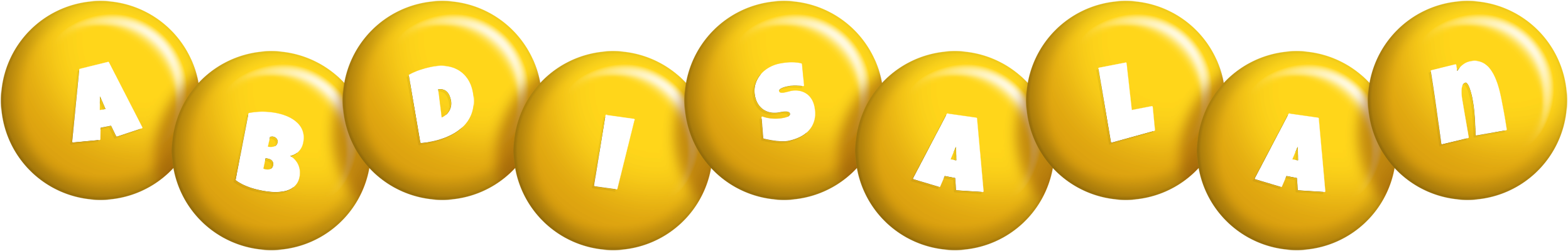 Abdisalan candy-yellow logo