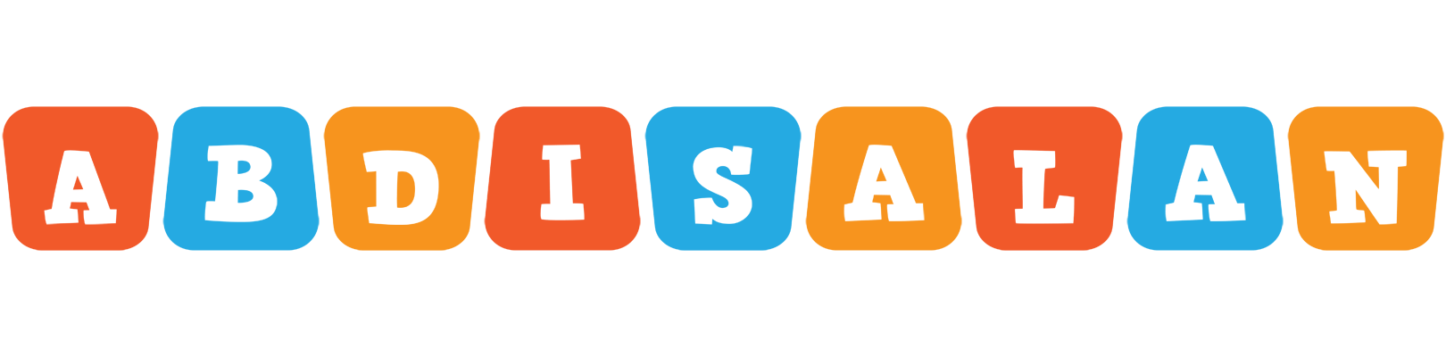 Abdisalan comics logo