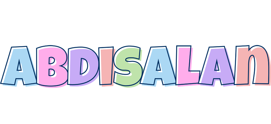 Abdisalan pastel logo