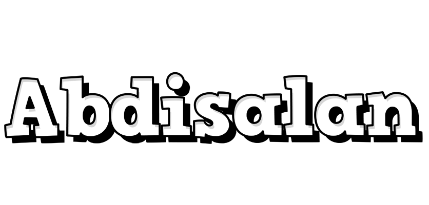 Abdisalan snowing logo