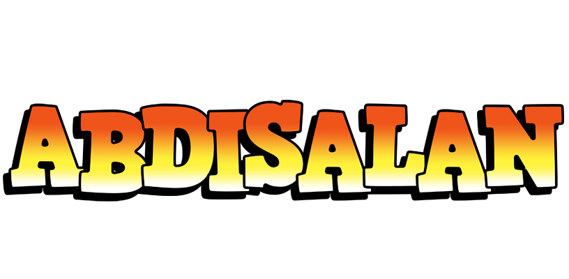 Abdisalan sunset logo