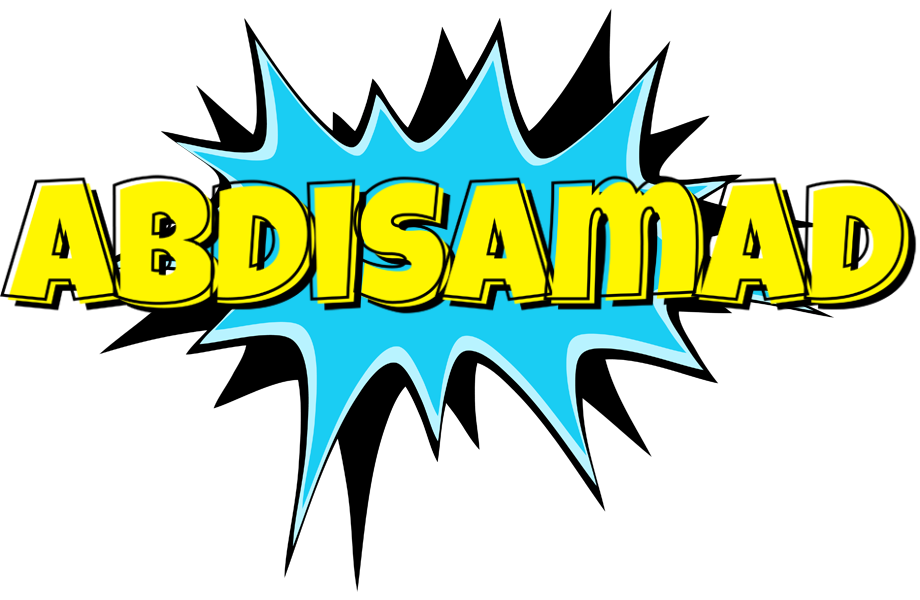 Abdisamad amazing logo