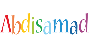 Abdisamad birthday logo