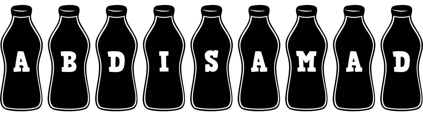 Abdisamad bottle logo