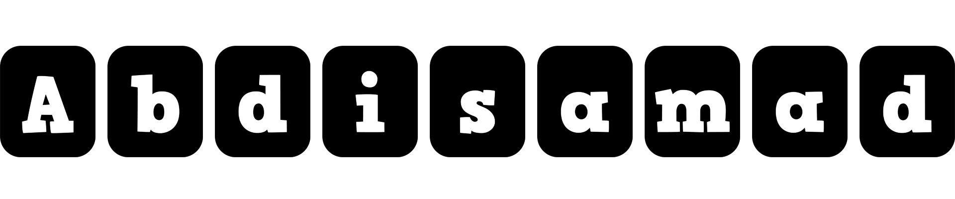 Abdisamad box logo