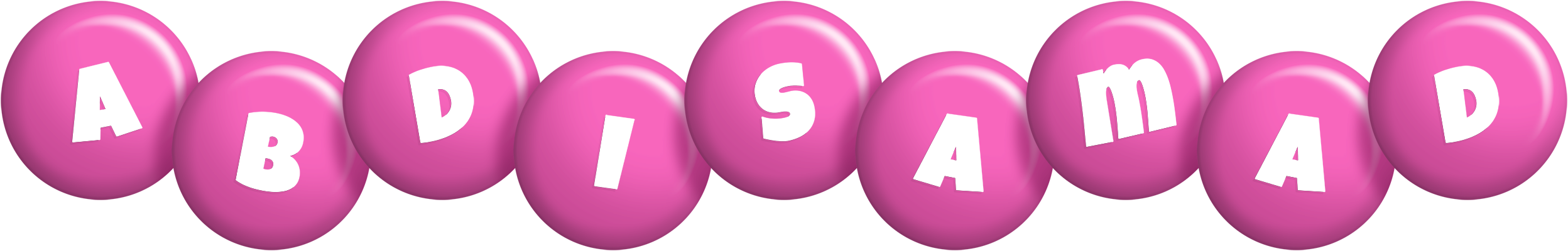 Abdisamad candy-pink logo