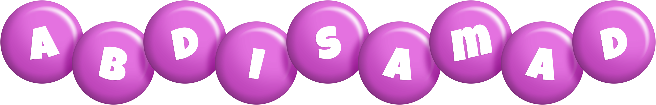 Abdisamad candy-purple logo