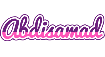 Abdisamad cheerful logo