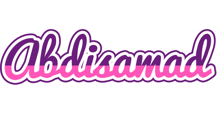 Abdisamad cheerful logo