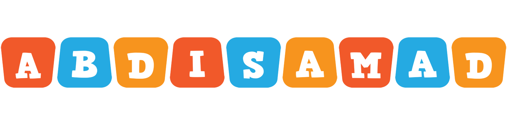 Abdisamad comics logo