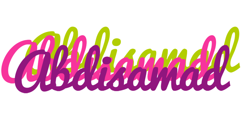 Abdisamad flowers logo