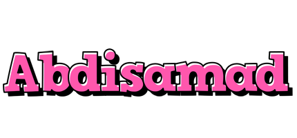 Abdisamad girlish logo