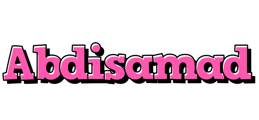 Abdisamad girlish logo