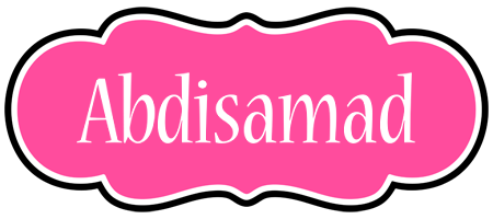 Abdisamad invitation logo