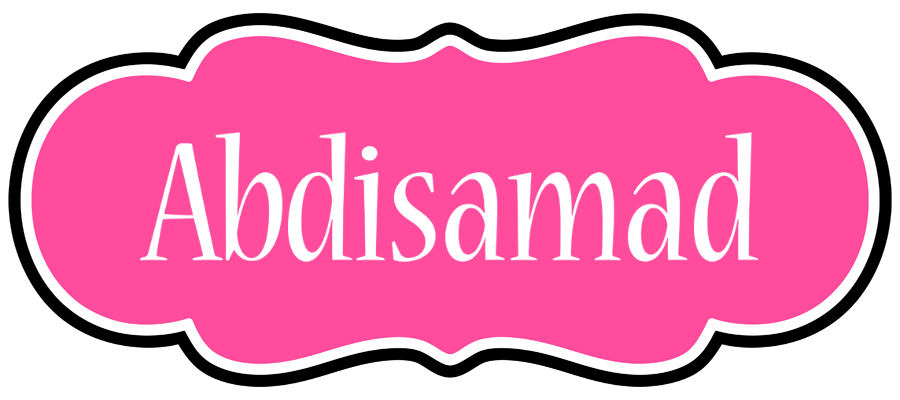 Abdisamad invitation logo