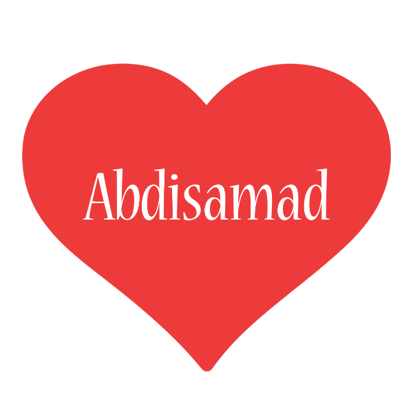 Abdisamad love logo