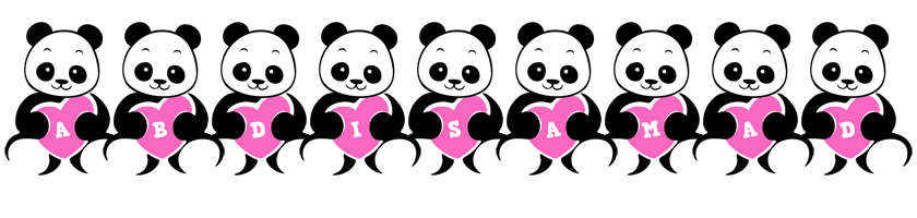 Abdisamad love-panda logo