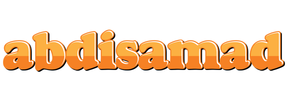 Abdisamad orange logo