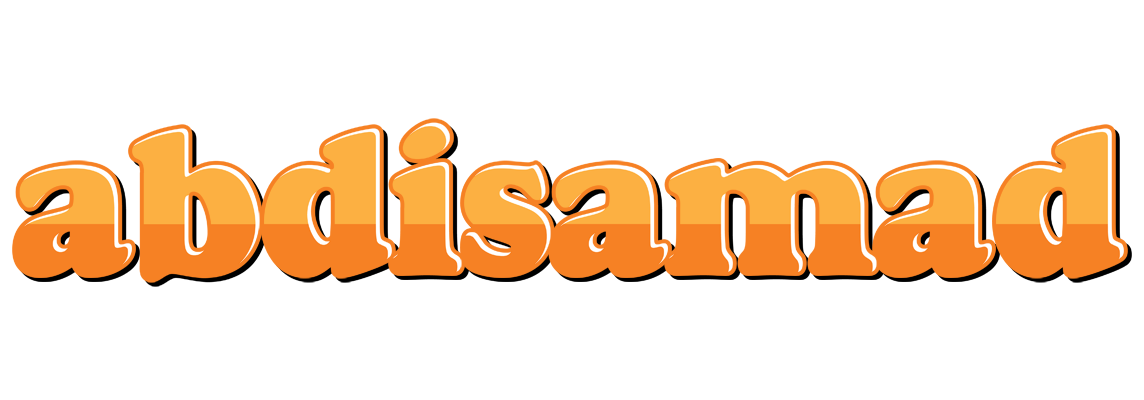 Abdisamad orange logo