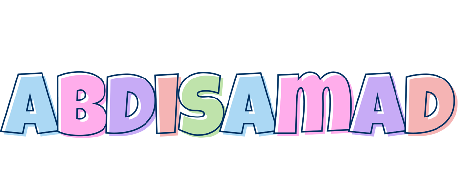 Abdisamad pastel logo