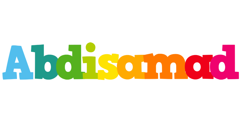 Abdisamad rainbows logo