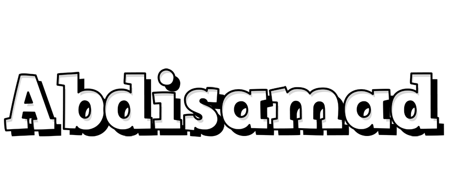 Abdisamad snowing logo