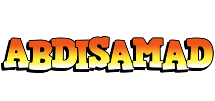 Abdisamad sunset logo