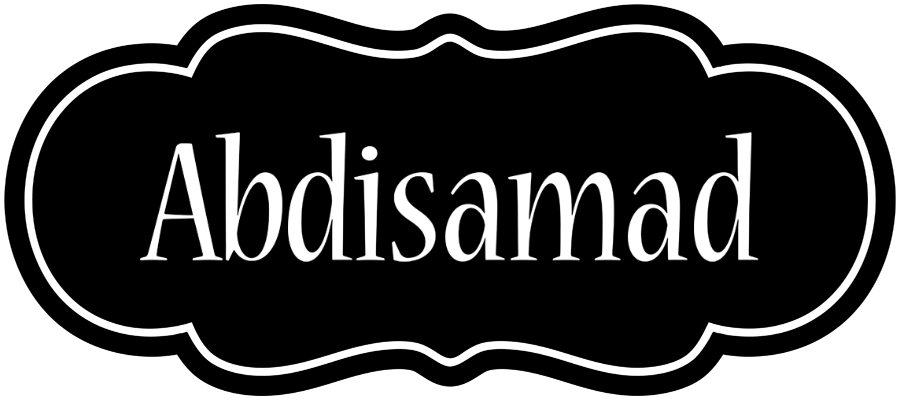 Abdisamad welcome logo