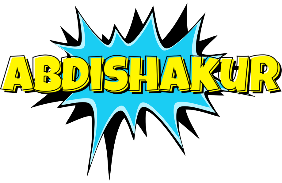 Abdishakur amazing logo