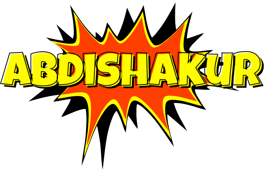 Abdishakur bazinga logo