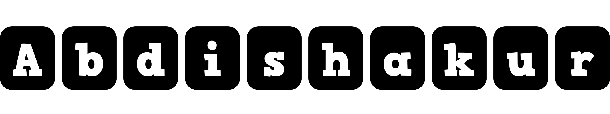 Abdishakur box logo