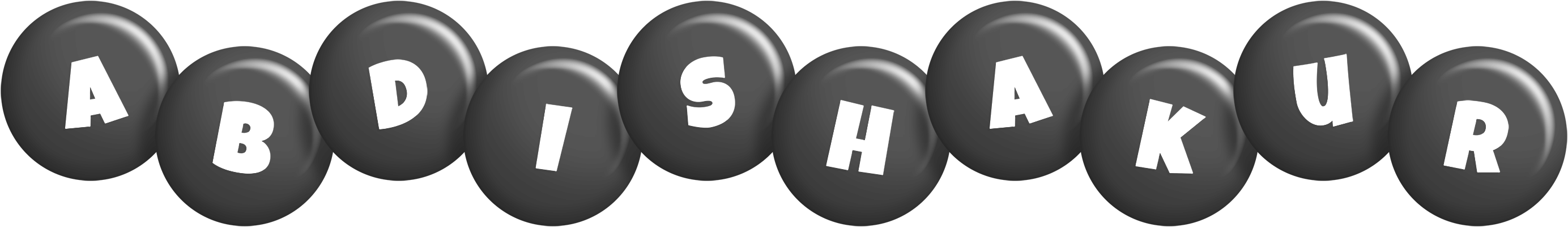Abdishakur candy-black logo