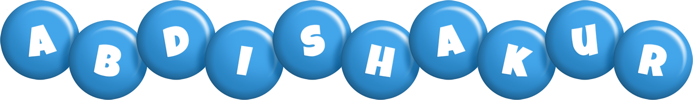 Abdishakur candy-blue logo