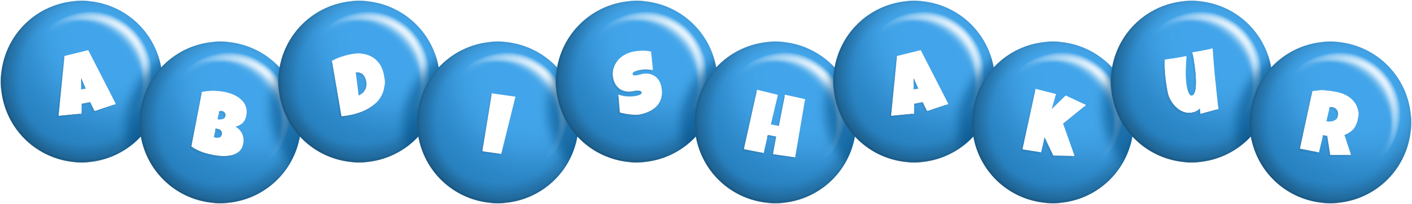 Abdishakur candy-blue logo