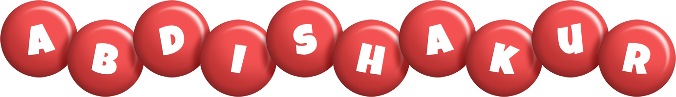 Abdishakur candy-red logo