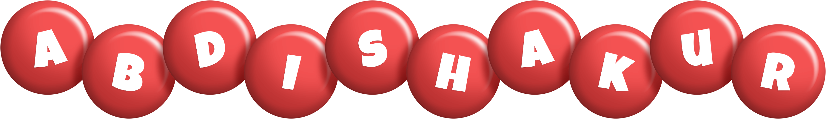 Abdishakur candy-red logo