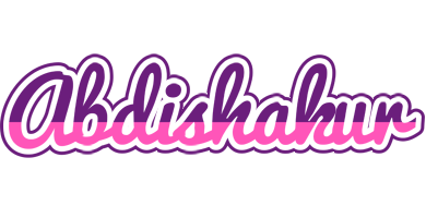 Abdishakur cheerful logo