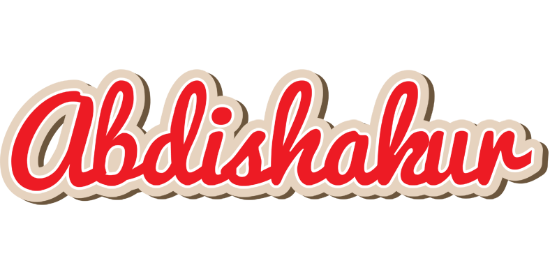 Abdishakur chocolate logo