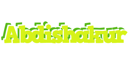Abdishakur citrus logo