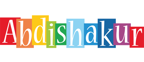 Abdishakur colors logo