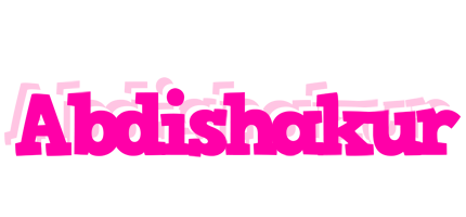 Abdishakur dancing logo