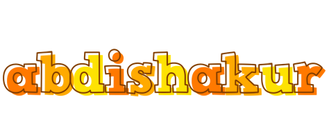 Abdishakur desert logo