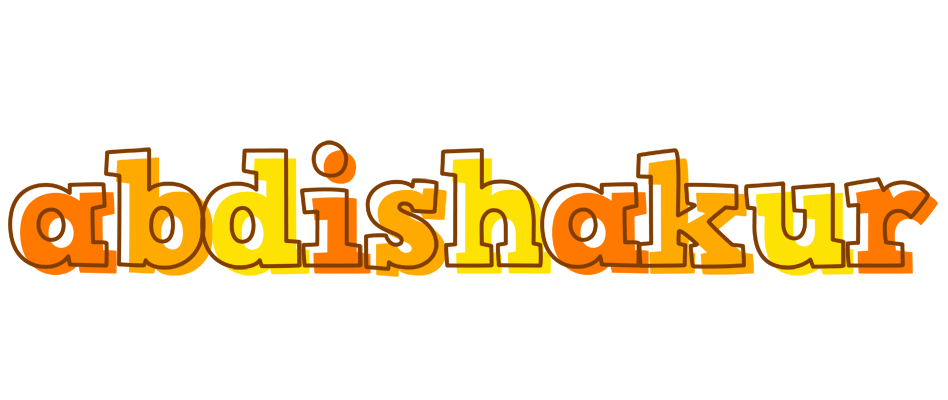 Abdishakur desert logo
