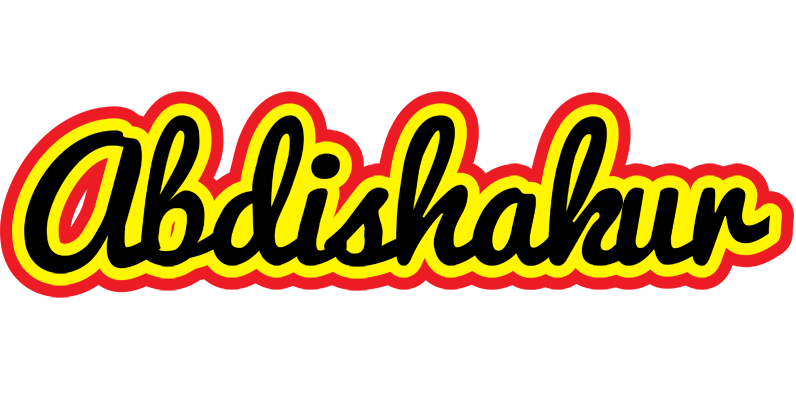 Abdishakur flaming logo