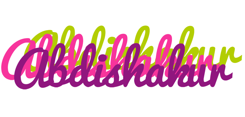 Abdishakur flowers logo
