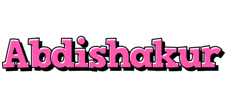 Abdishakur girlish logo