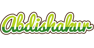 Abdishakur golfing logo