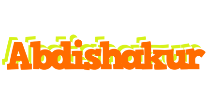 Abdishakur healthy logo