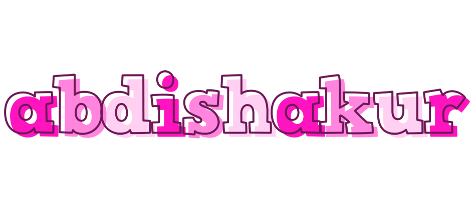 Abdishakur hello logo