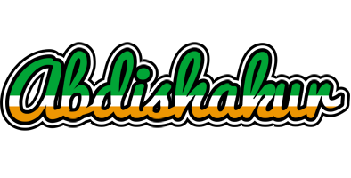 Abdishakur ireland logo